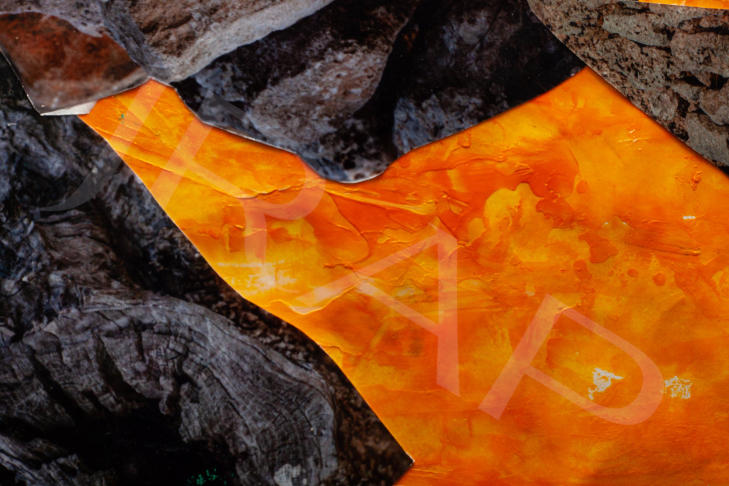 Experimentation with art and photography for final pieces 5