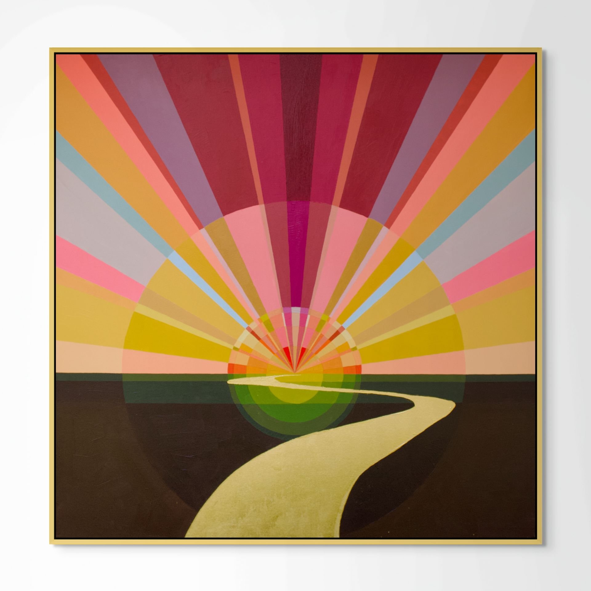 Spectral Sun #16
36 by 36 inches