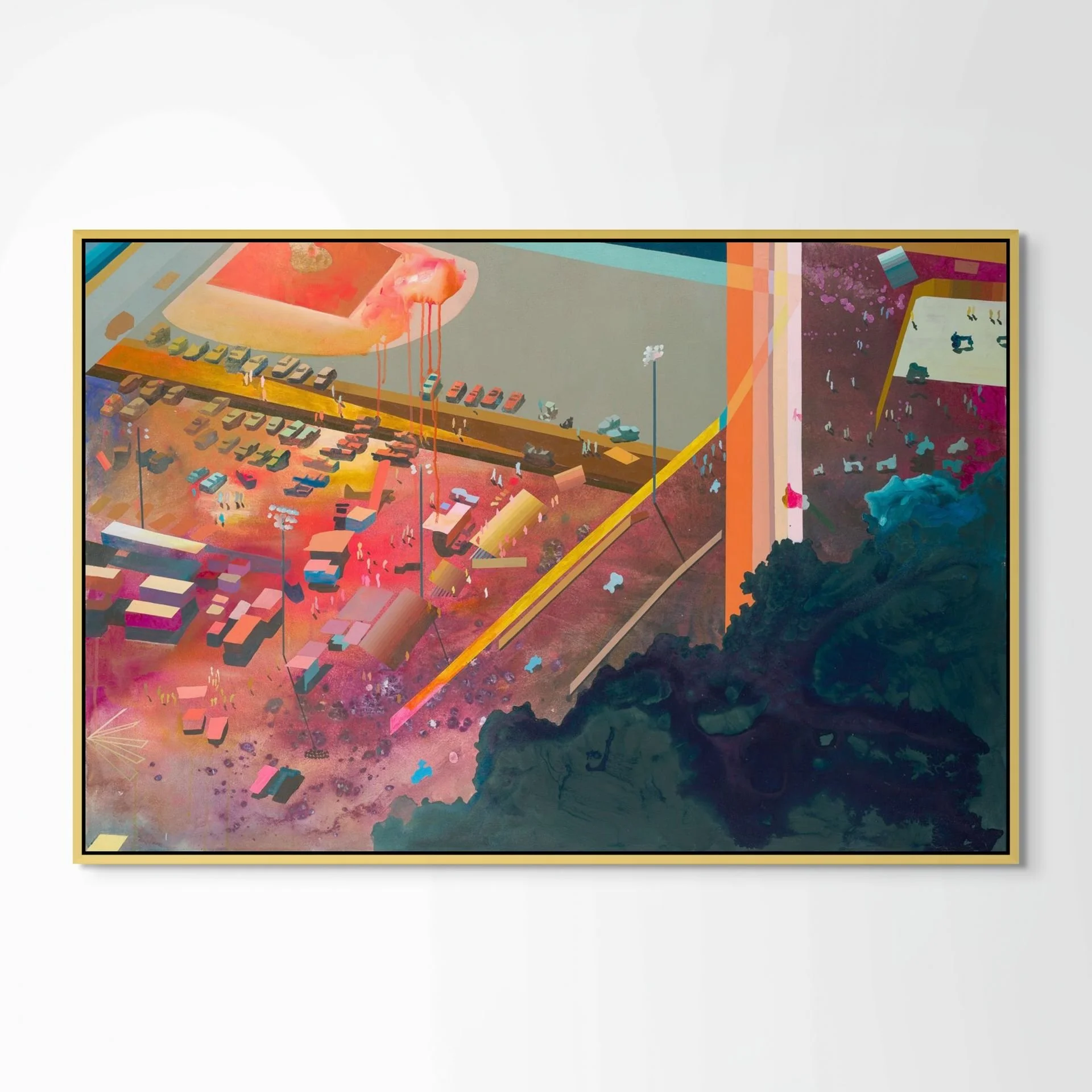 A Great Day For the Fair. 40 x 60 inches