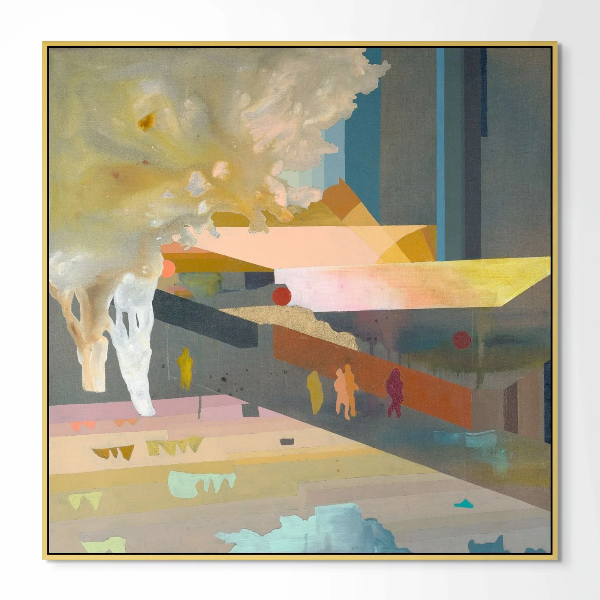 Our Very Street Today
30x30 inches