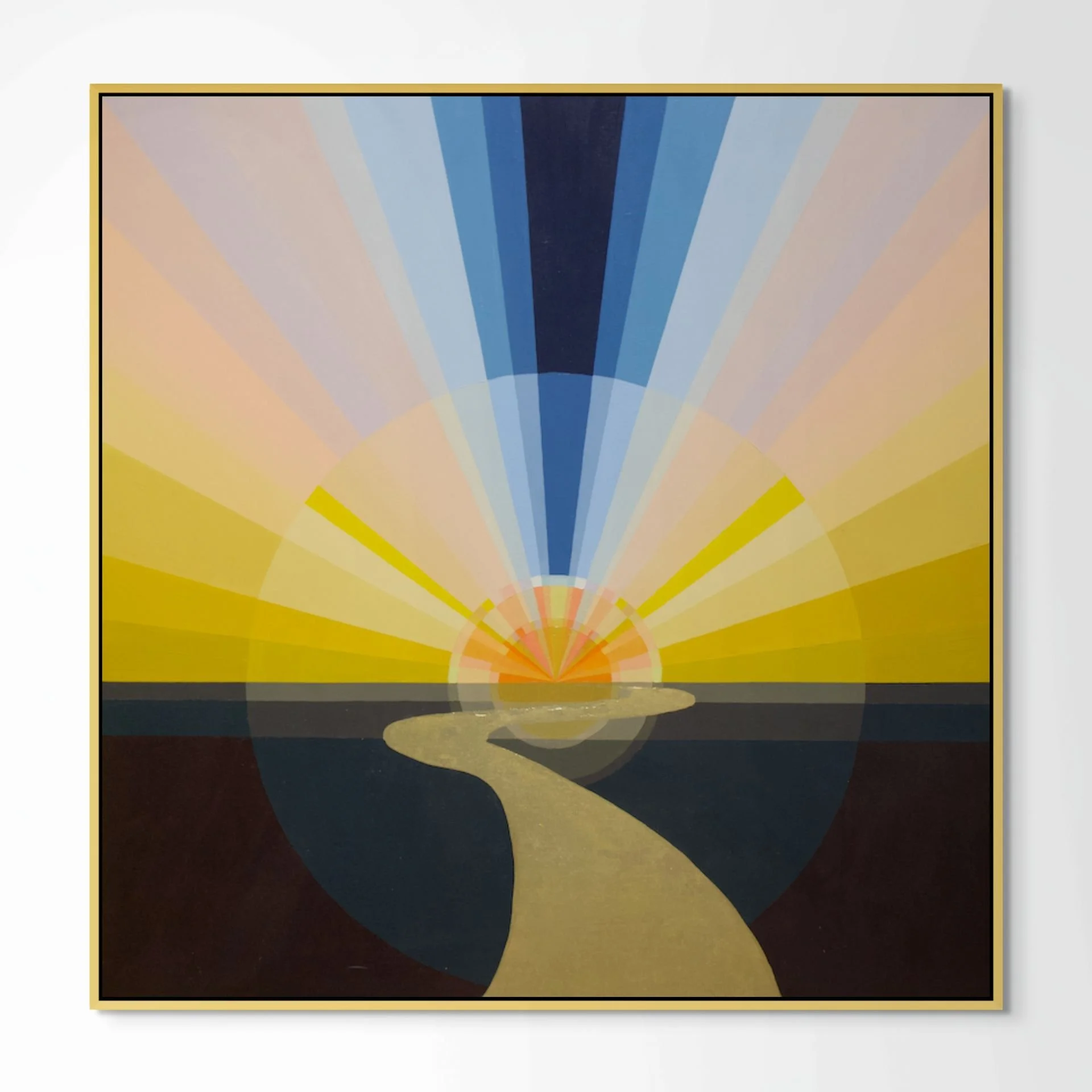 Spectral Sun #17
36 by 36 inches