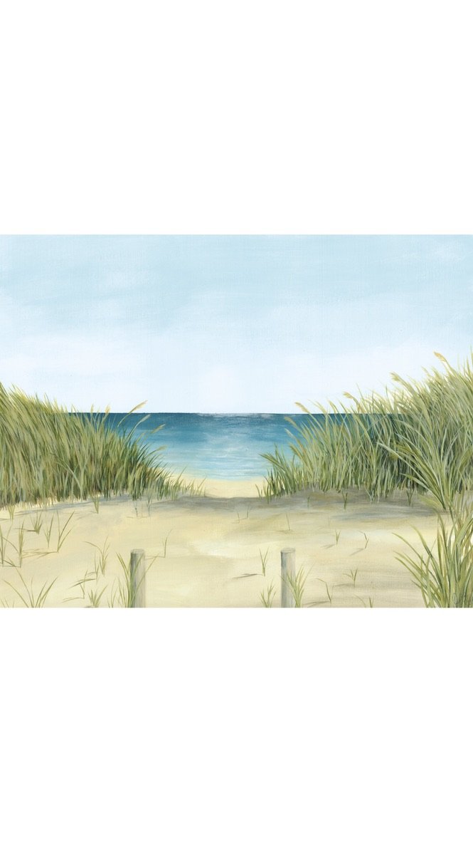 an acrylic painting of sand dunes
