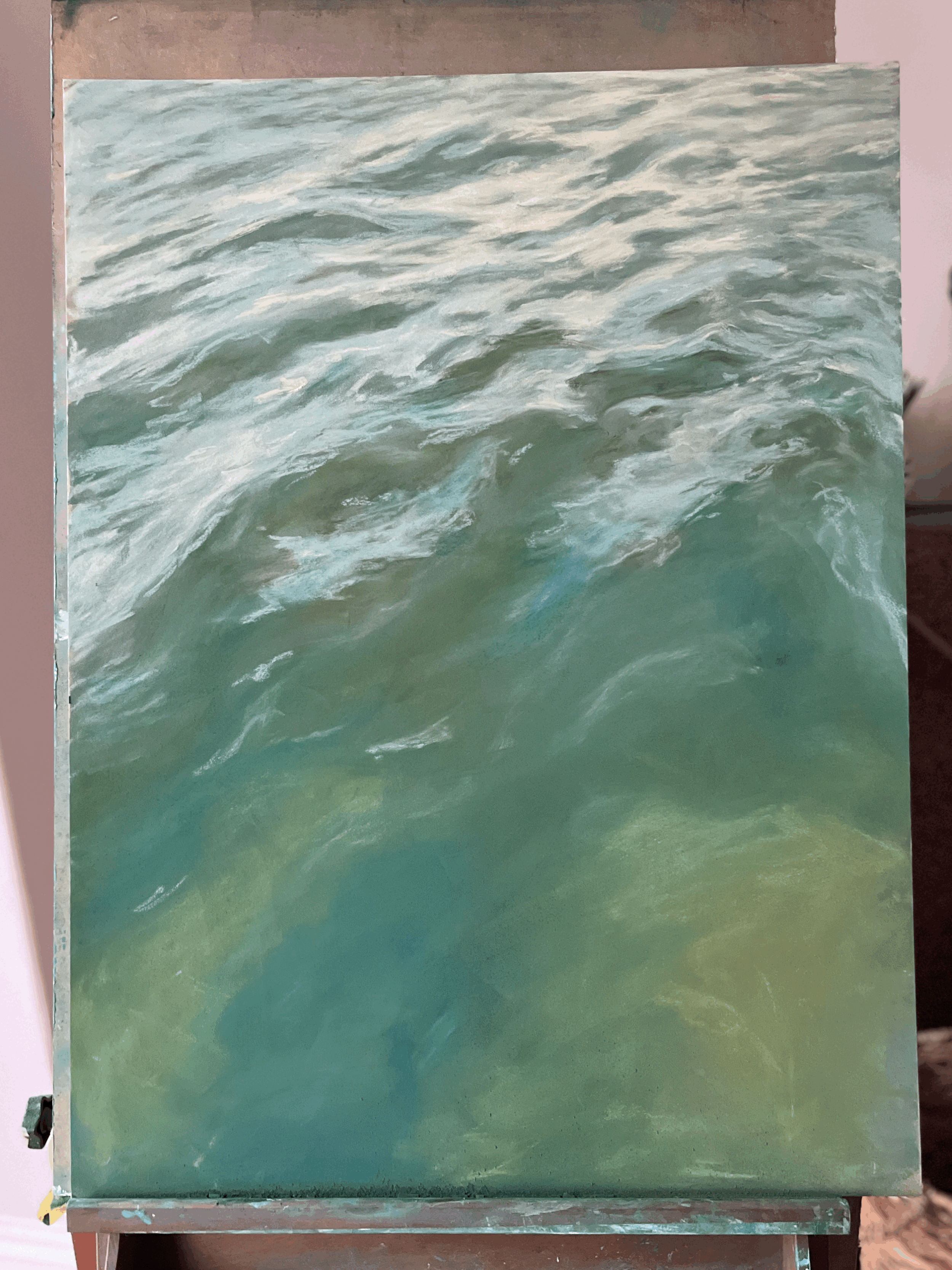 Pastel Series 02 Helford (60 x 80cm)