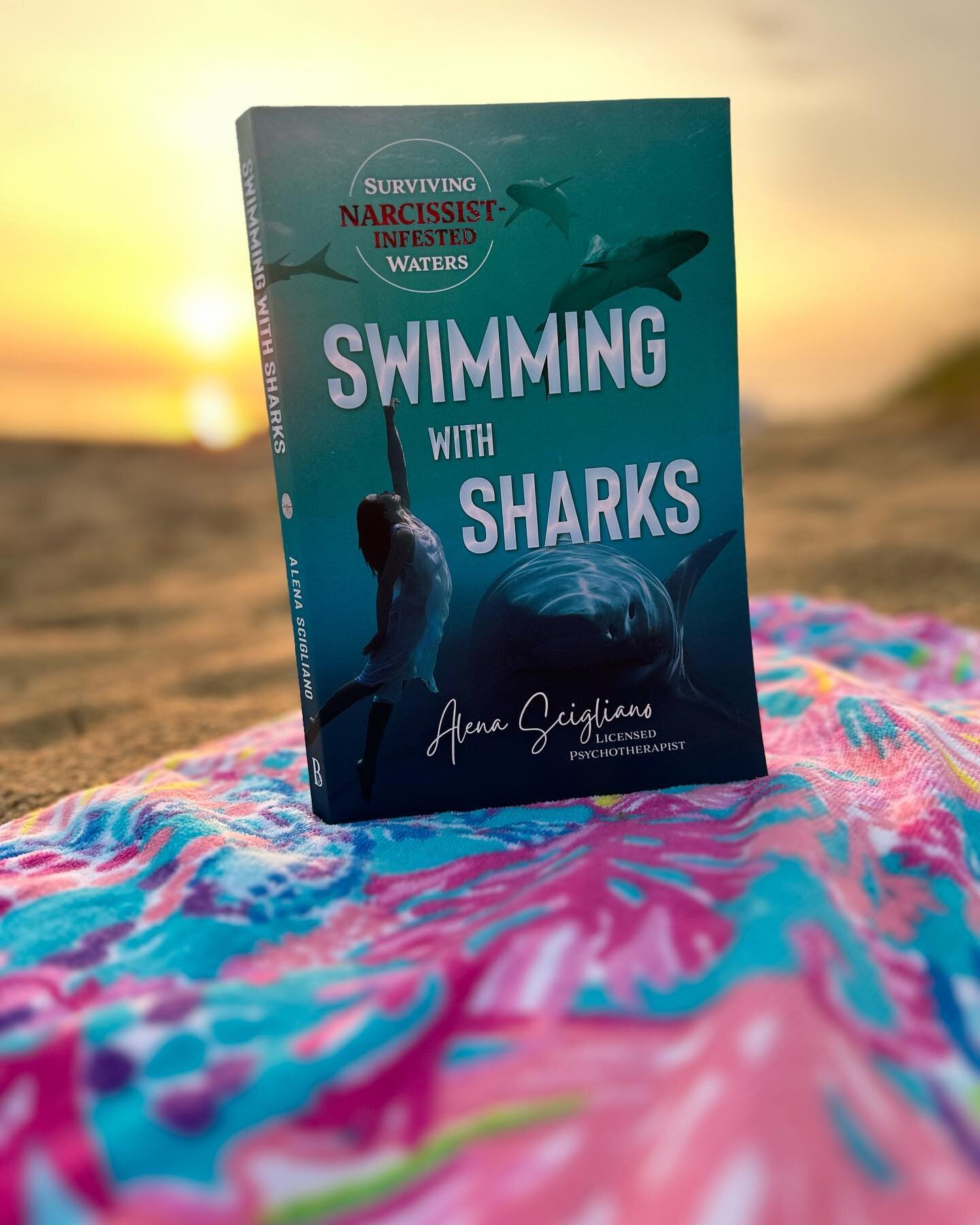 &ldquo;Swimming with Sharks: Surviving Narcissist-Infested Waters&rdquo; got to take its first trip earlier this week to the beach where so much of the book was inspired and written over the past three years! 

Limited early-release copies will be av