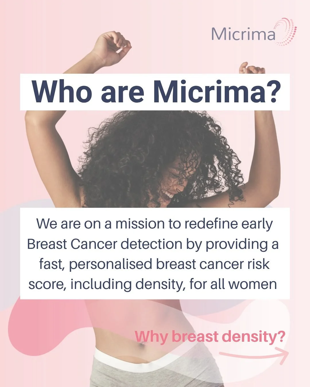 Book your Mi~Scan breast density measurement and breast cancer risk score at www.micrima.com/store