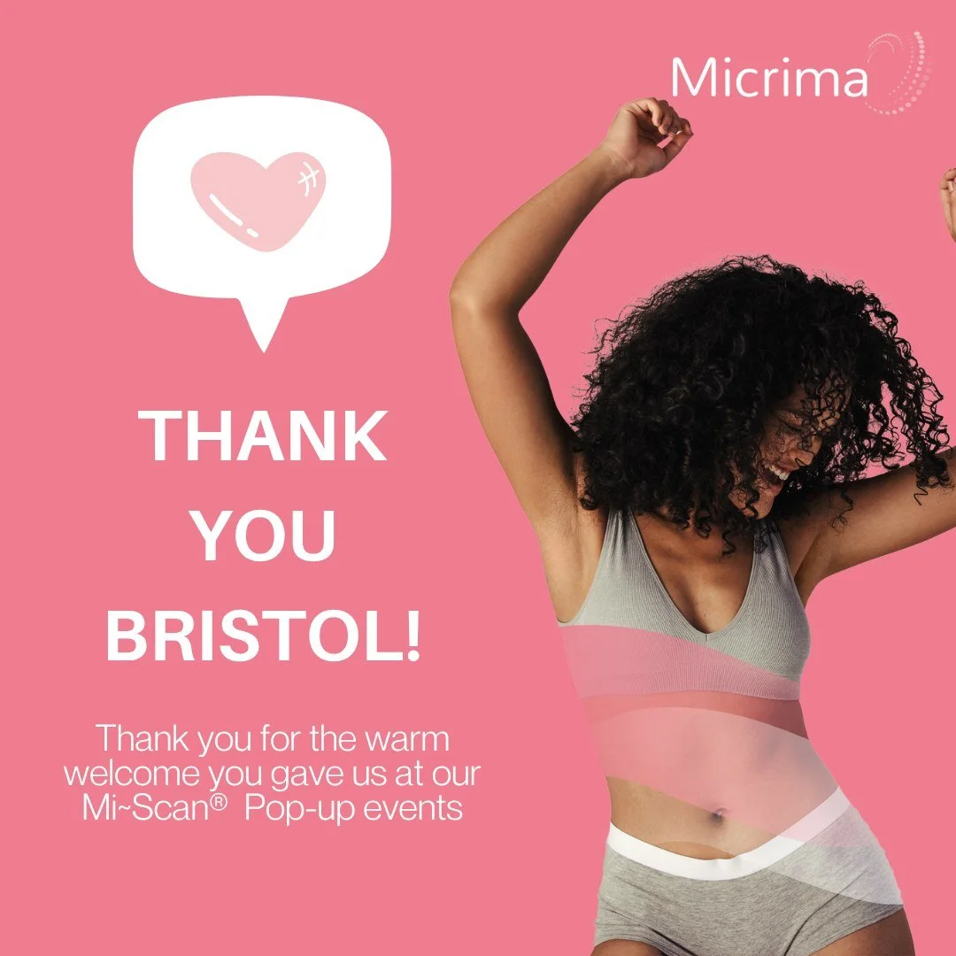 💗 Thank you, Bristol!
Your warm welcome at our Mi~Scan&reg; pop-up sites has been incredible.
Your feedback helped us make some exciting updates&hellip;
✨ You can now book and schedule your Mi~Scan&reg; appointment online!

Your feedback drives our 