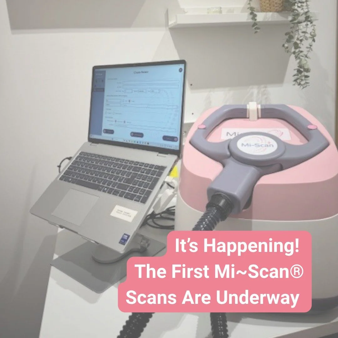 It&rsquo;s a big week for us &mdash; the first ever Mi~Scan&reg; breast density scans are taking place!

We&rsquo;re proud to see our technology in action, helping women take proactive steps towards understanding their breast density and breast cance