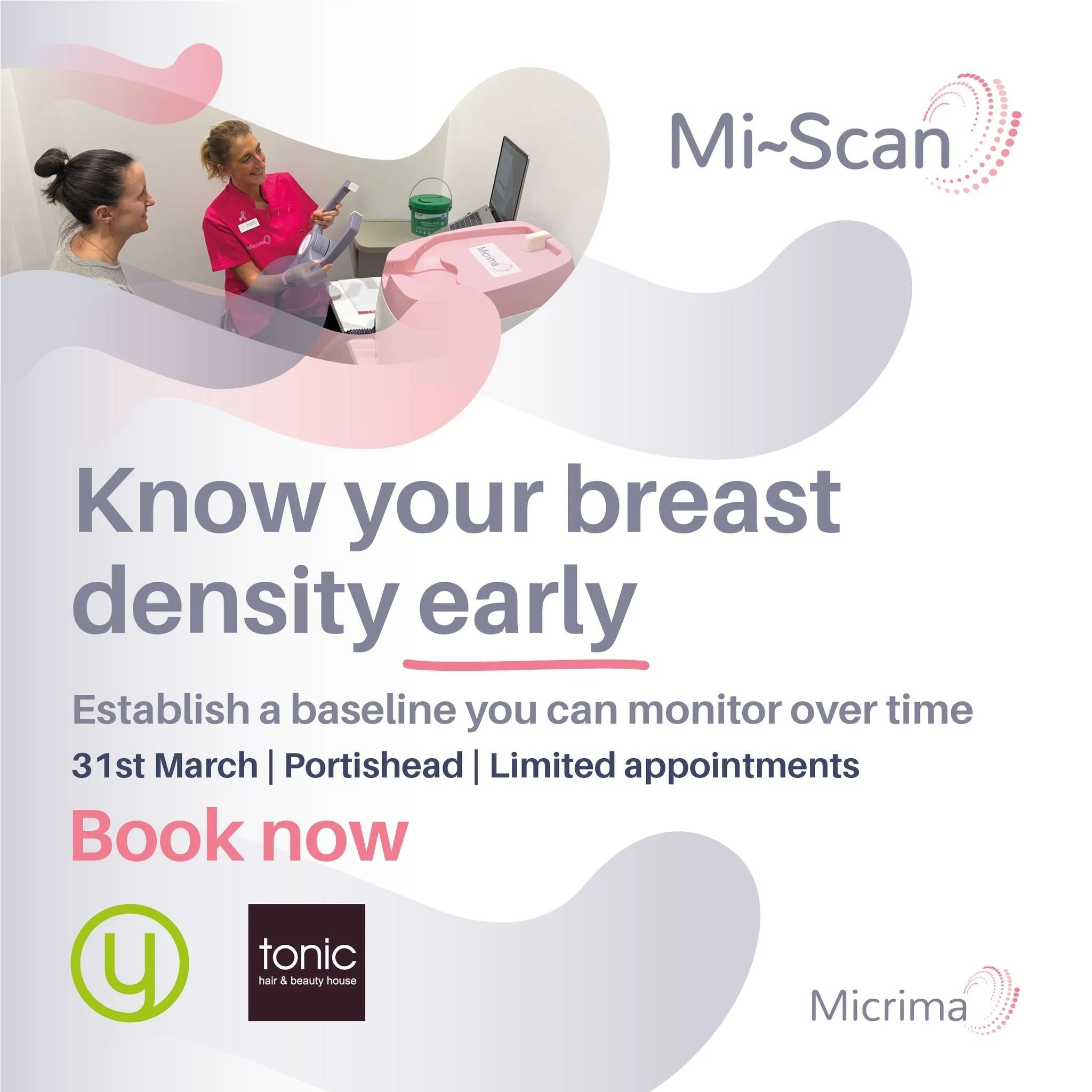 #portishead #portisheadlife #portisheadsalon Your breast density can influence your future breast cancer risk &mdash; but most women under screening age don&rsquo;t know theirs.

On 31st March, Ylime Holistic Wellness Centre is hosting a one-day Mi~S