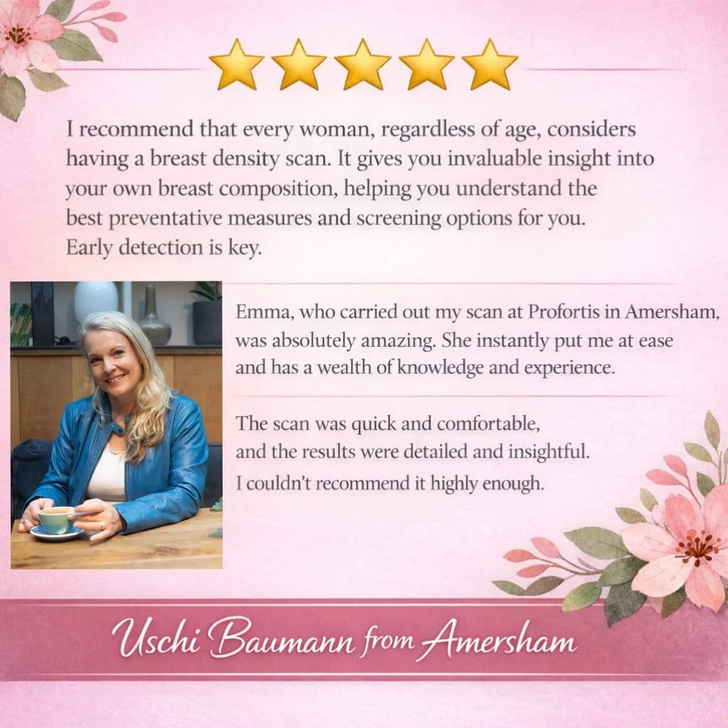 Not long to go&hellip; ⏳

Join us on Tuesday 24th March for our Breast Health Scanning Day at @Profortis Sports Therapy and Pain Management in Amersham .

Know your normal.
Because breast awareness should be measurable &mdash; not guesswork.

Our adv