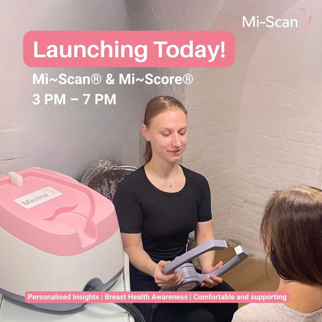 It&rsquo;s Launch Day! 🎉

Armstrong Sports Therapy is thrilled to announce that Mi~Scan&reg; and Mi~Score&reg; are officially here! 💖

From 3 PM &ndash; 7 PM today, come in and:
✨ Discover your breast health &amp; density
✨ Get personalized insight