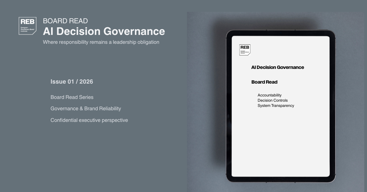 Board Read:                  AI Decision Governance
