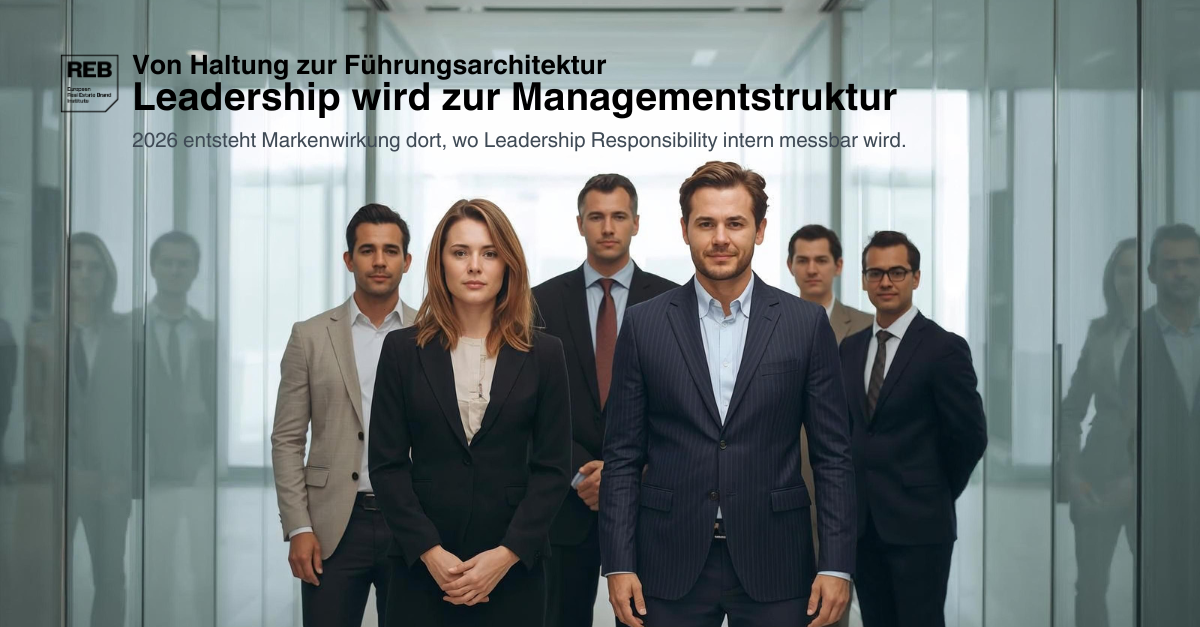 Von Haltung zur Führungsarchitektur
