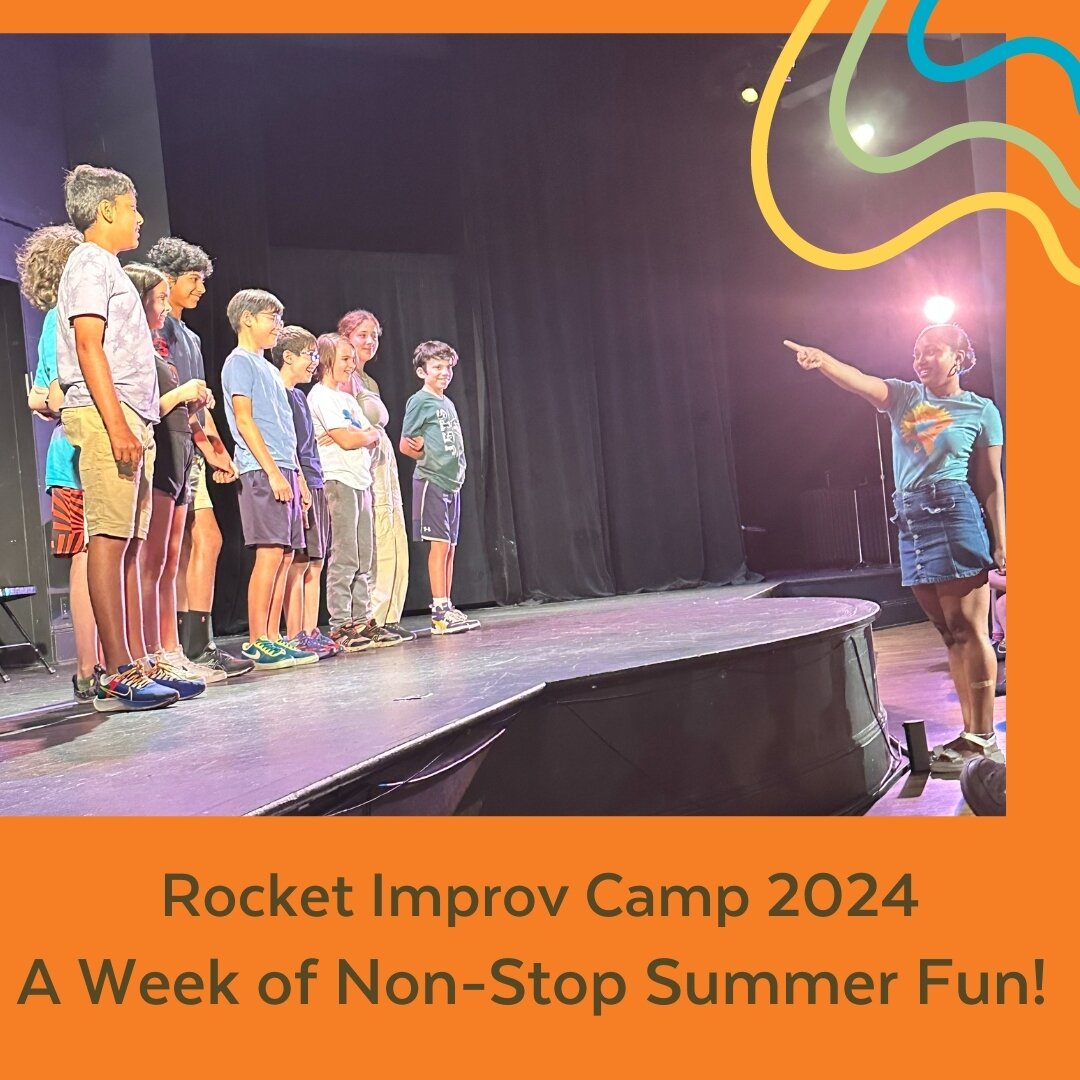 Hey parents! Here to tell you your quest for the perfect summer half-day camp for your older kid is here. Improv Camp is the answer! 🌞 

We're for older kids and young teens of all experience levels who don't need a full day of camp but are looking 