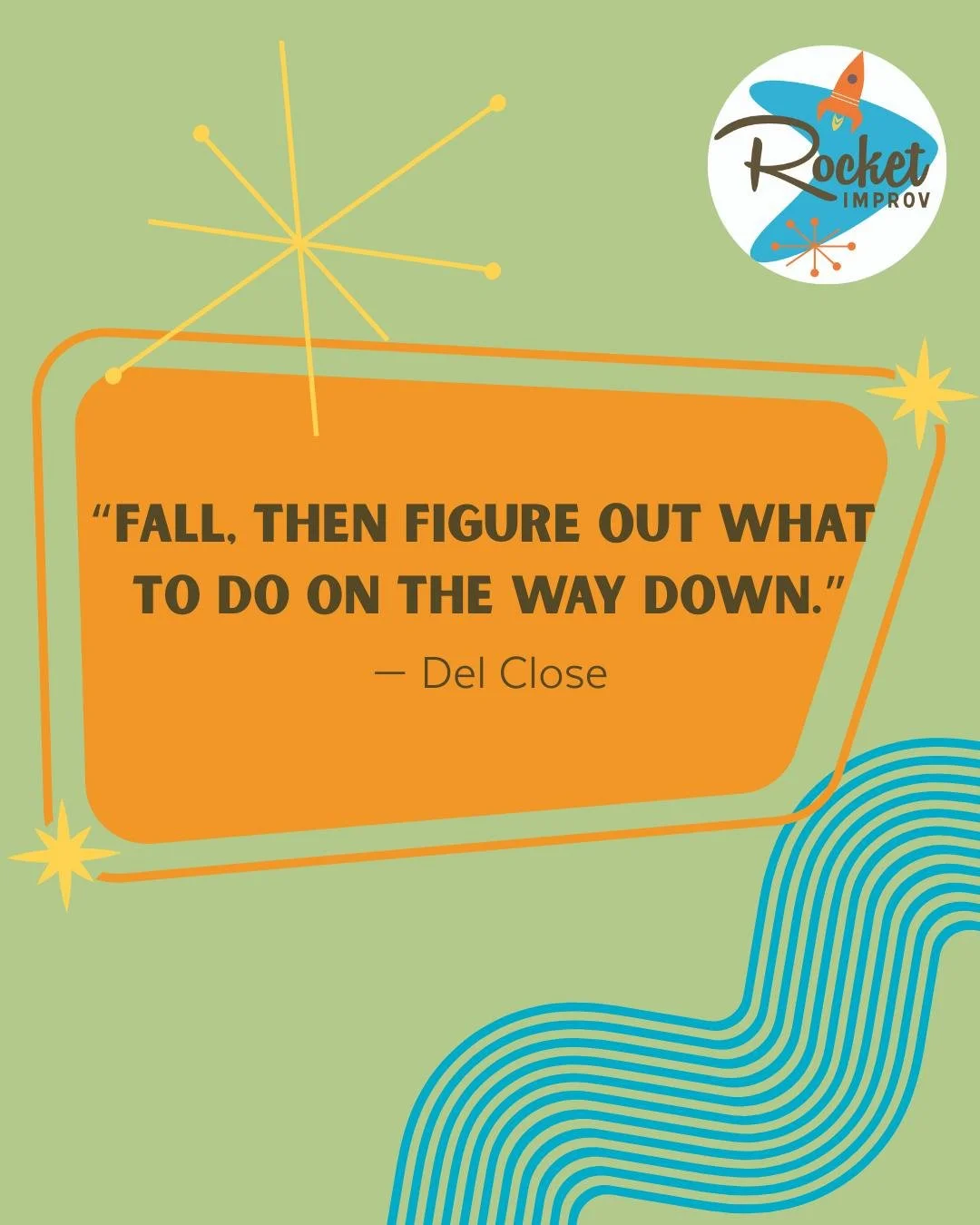 Sometimes the best growth happens mid-fall &mdash; and that's exactly what improv teaches our kids. Confidence, quick thinking, and the courage to keep going (even when you&rsquo;re unsure)! 💪🎭✨

We&rsquo;re not just teaching comedy &mdash; we&rsqu