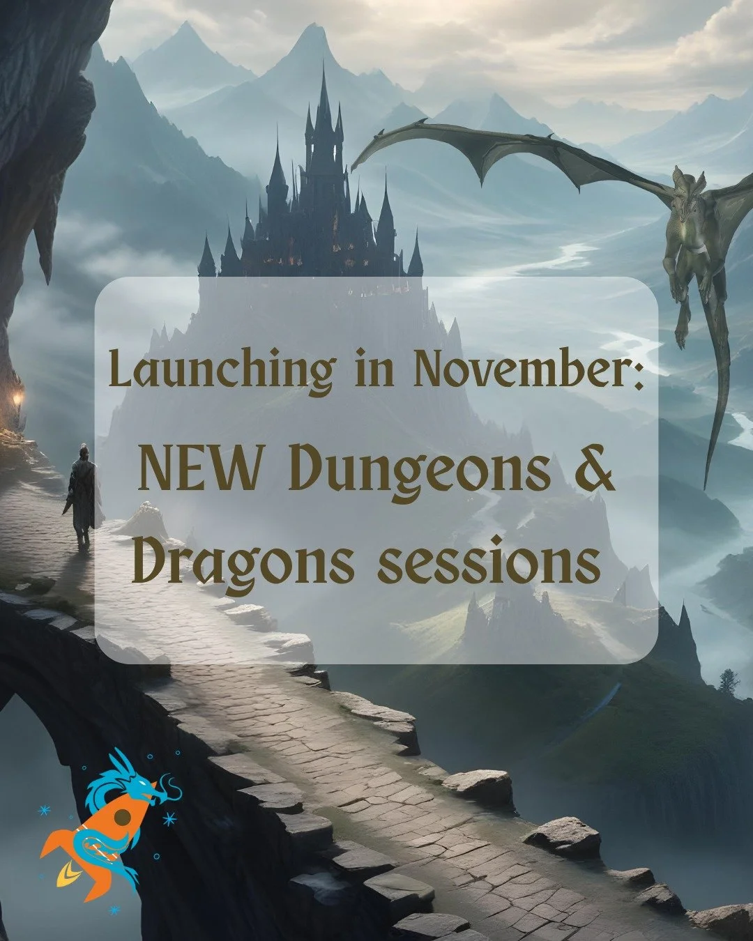More Adventures, More Time Slots!

We&rsquo;re expanding our D&amp;D lineup this November with a new session for ages 10&ndash;12, running from 11:30 AM to 1:00 PM! 🎉

Perfect for young heroes ready to explore dungeons, battle dragons, and tell unfo