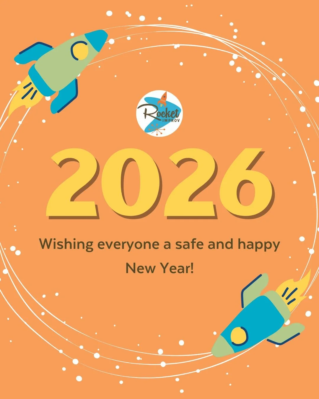 ✨ Happy New Year! 🎉

Thanks for being part of our Rocket Improv community &mdash; let&rsquo;s make 2026 filled with fun and laughs, together! 🚀 🎭

#RocketImprovComedy #HappyNewYear #MaplewoodNJ