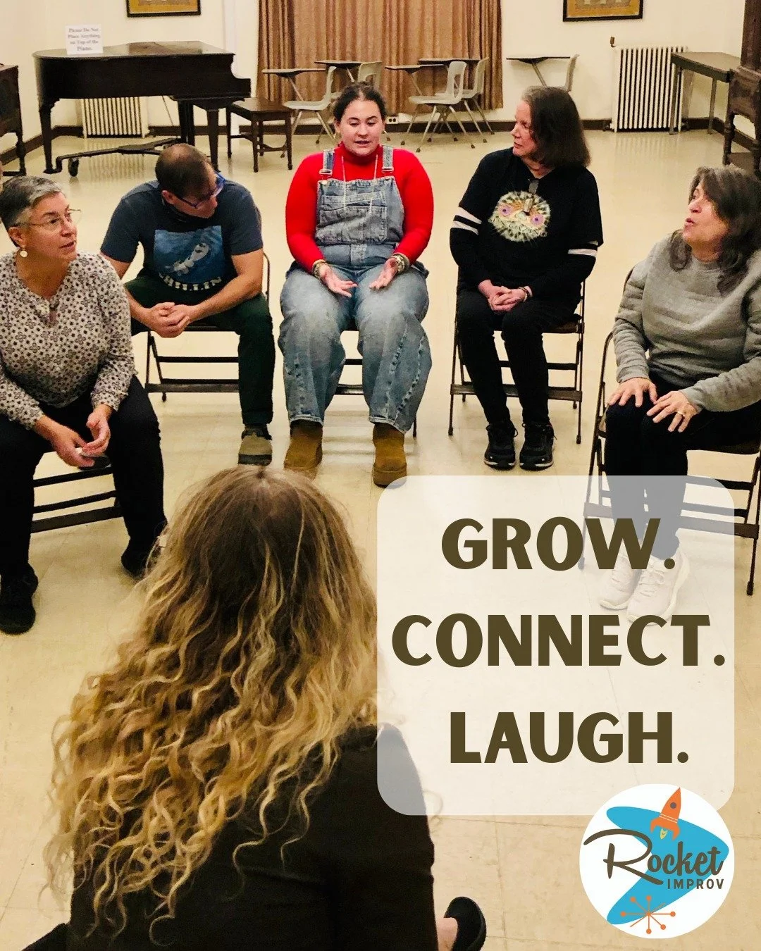 Ever wish you felt more confident speaking up, thinking on your feet, or just showing up as yourself? ✨ 

Improv isn&rsquo;t about being &ldquo;funny&rdquo; &mdash; it&rsquo;s about listening better, trusting yourself, and getting out of your head (w