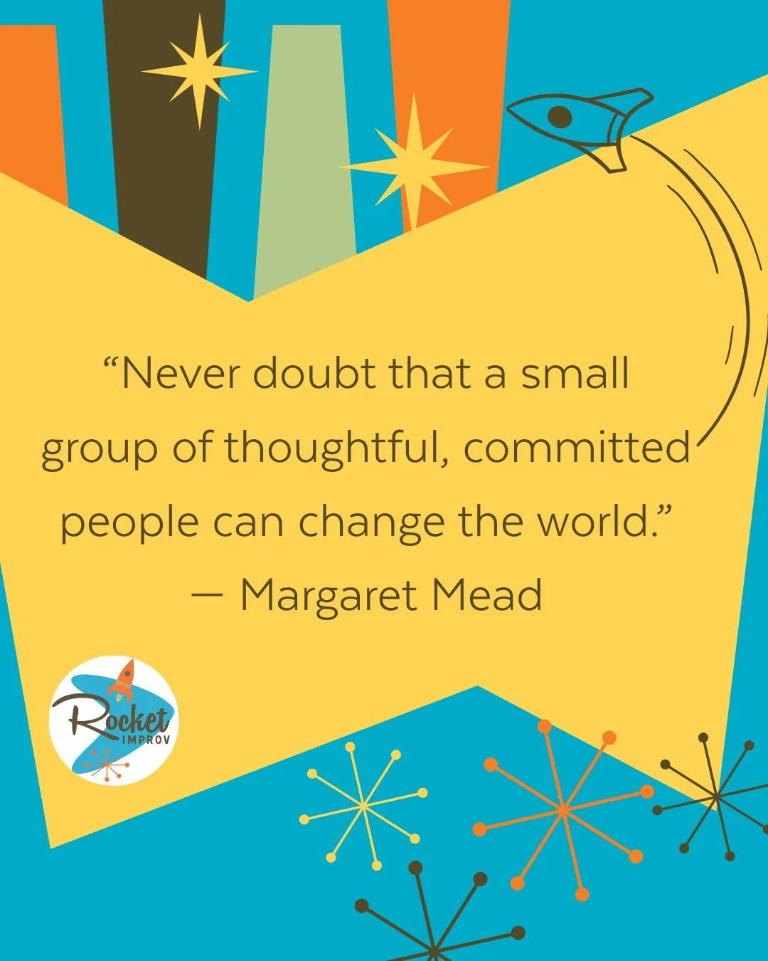 We see this every week in our kids &amp; tween improv classes 💛

Brave choices. Big imaginations. Learning to listen, support each other, and show up with confidence &mdash; onstage and off. 🚀🎭

✨ The next world-changers are already practicing. ✨ 