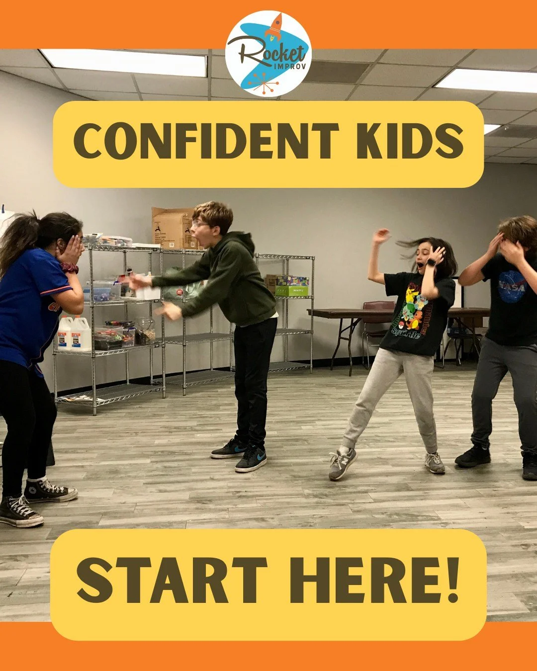 Every child deserves to feel confident in their voice!

Through laughter, games, and supportive group work, our tween students grow stronger in teamwork, self-expression, and self-assurance. 🎭💪

In a fun, encouraging environment, kids learn to take