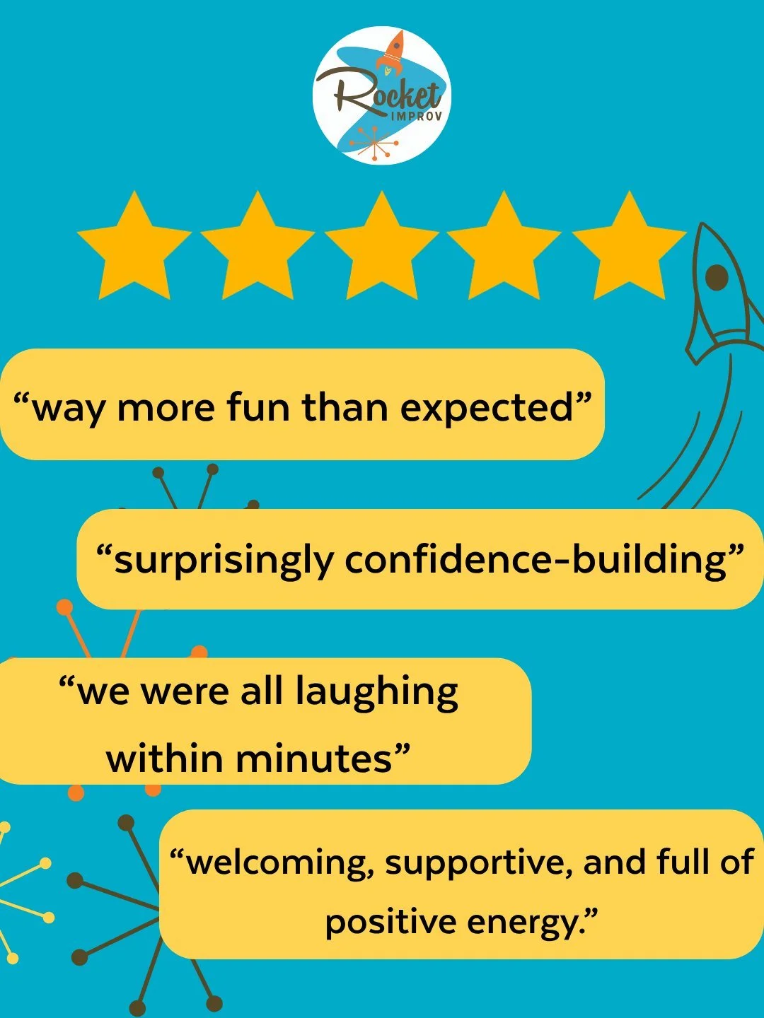 We&rsquo;ve been feeling the love lately&mdash;thank you for all the 5⭐️ reviews! 

Reading them honestly makes our day 🙌 

Your kind words, support, and feedback mean everything to us and keep us motivated to keep doing what we love. 

#RocketImpro
