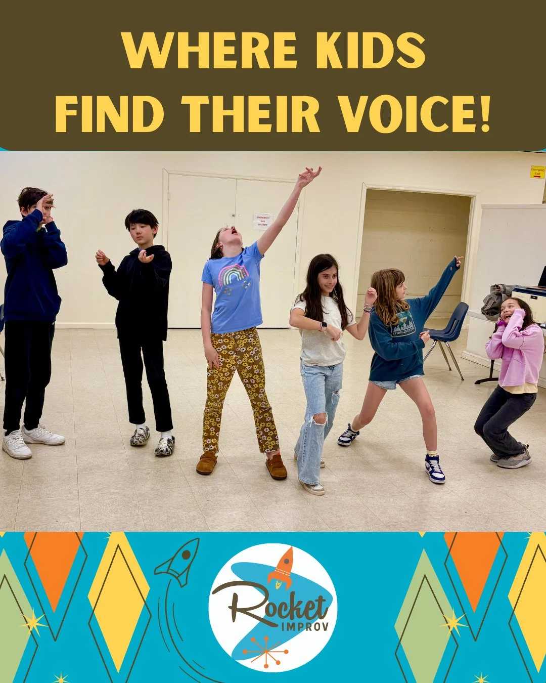 Confidence doesn&rsquo;t just happen&mdash;it&rsquo;s practiced!

And the best way to build it? Play. 🎭✨

In a supportive, low-pressure space, kids learn to take risks, speak up, and trust themselves&mdash;all while having so much fun they don&rsquo