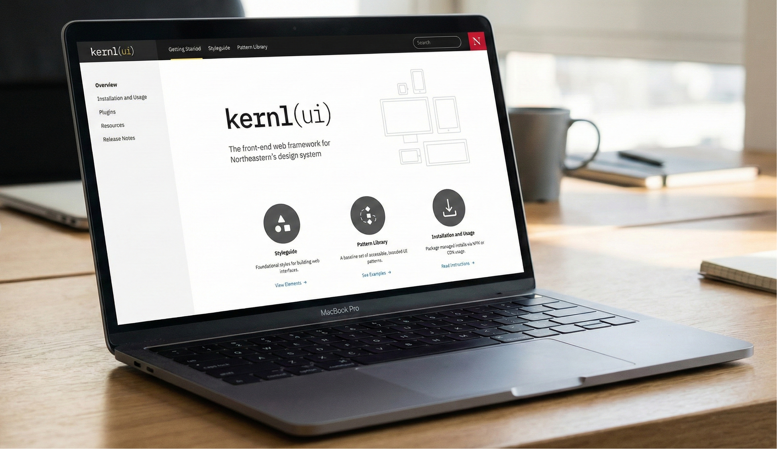 kernl Design System at Northeastern