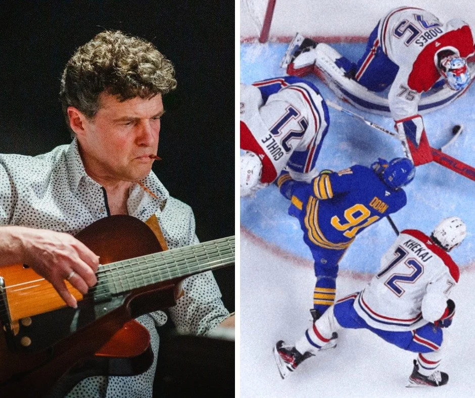 🍺𝗕𝗥𝗔𝗦𝗦𝗘𝗥𝗜𝗘🍺
Vendredi 8 mai 

//Programme double &agrave; la brasserie ce soir !
🎸𝙎𝙤𝙞𝙧𝙚́𝙚 𝙟𝙖𝙯𝙯 avec Jon Gearey &agrave; 17h30.
🏒Match n2 𝙈𝙏𝙇 𝙘. 𝘽𝙐𝙁 &agrave; 19h15 !

📍220, rue Mill, North Hatley