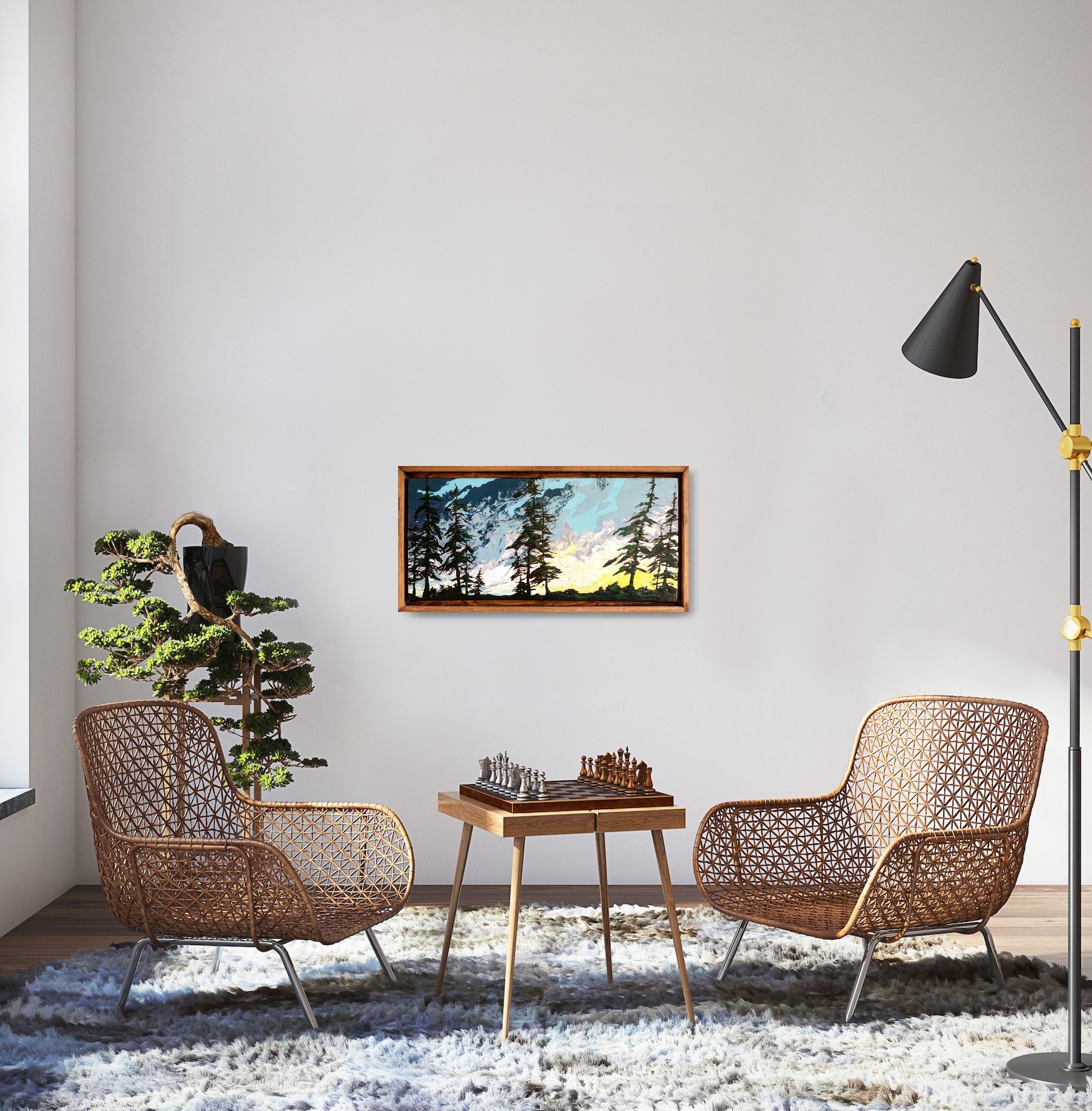 Game Room Nature Landscape Artwork