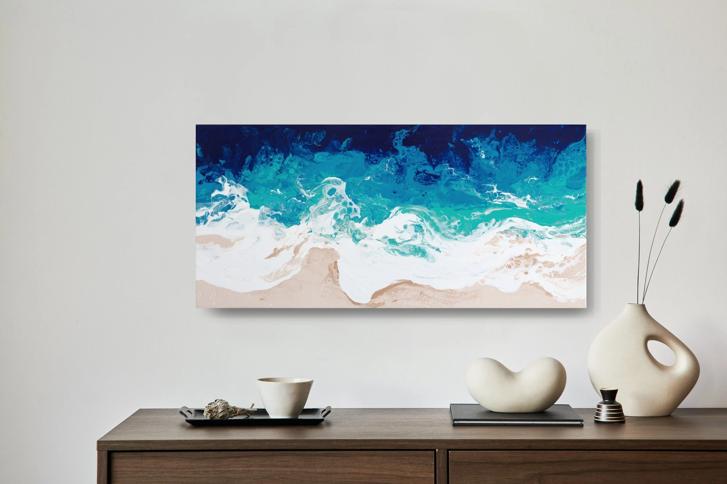 Abstract Beach Paintings