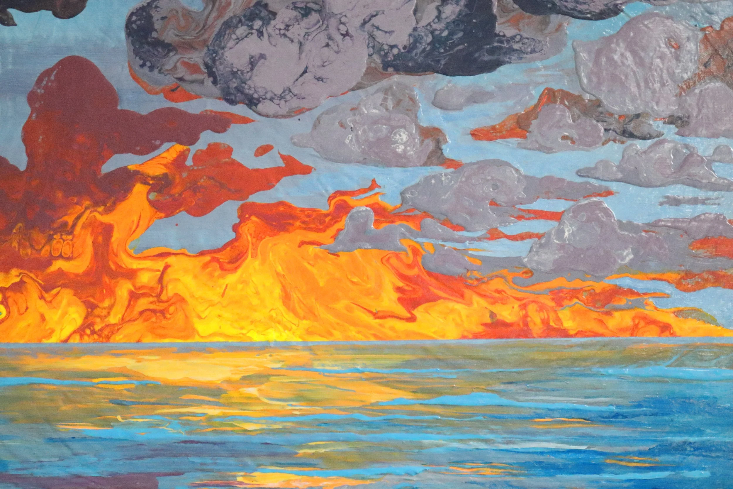 ai kabasawa art アクリル画～Bright future〜 ai kabasawa art アクリル画～Bright future〜