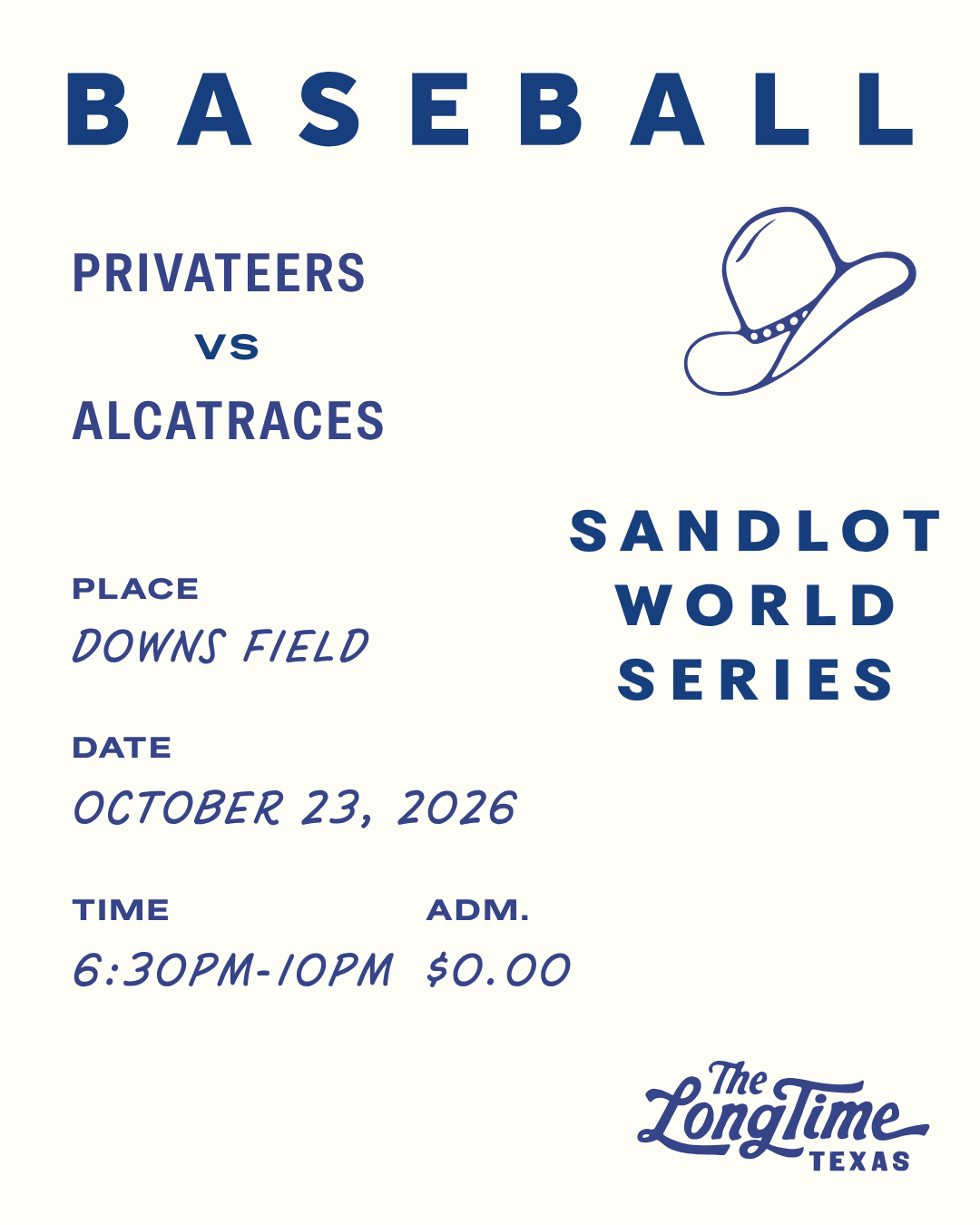 Baseball Poster for Oct 23