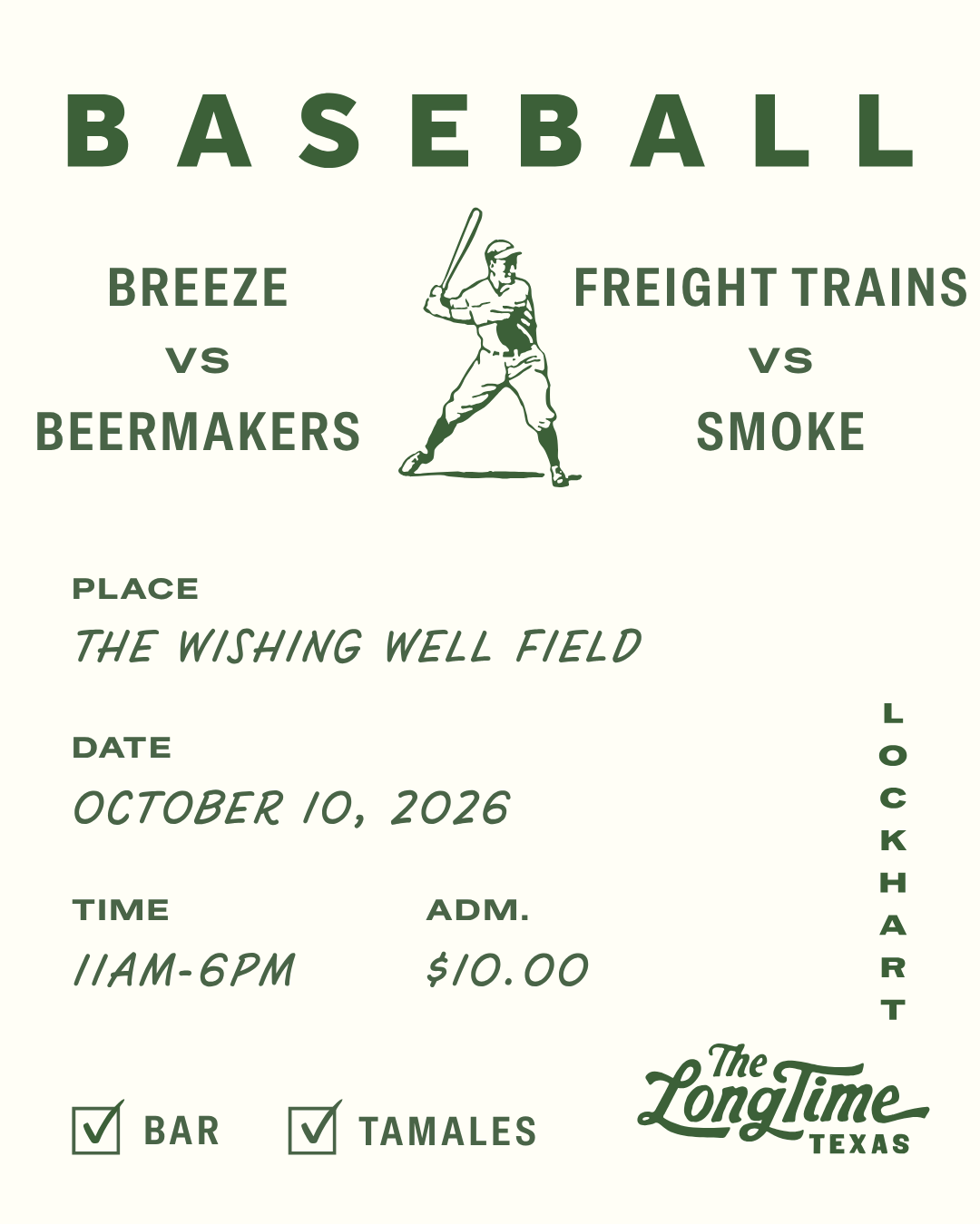 Baseball Poster for Oct 10