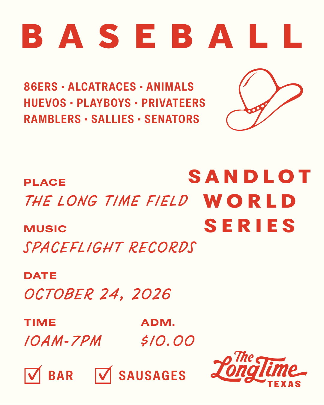 Baseball Poster for Oct 24