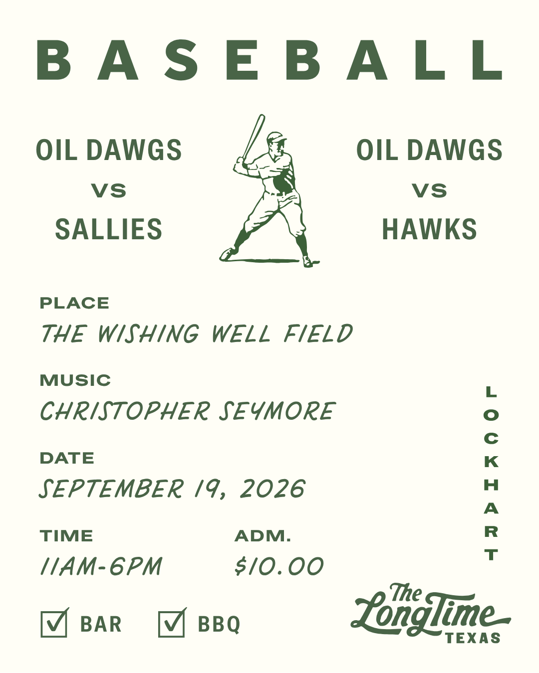 Baseball Poster for September 19