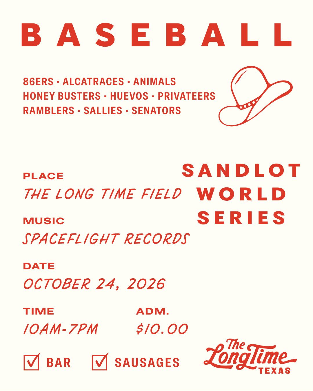 Baseball Poster for Oct 24