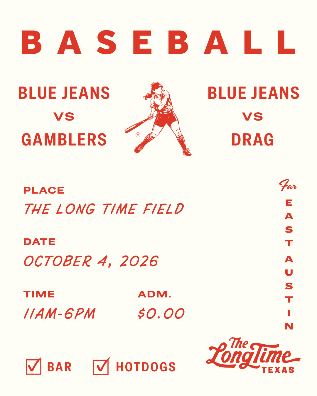 Baseball Poster for Oct 4