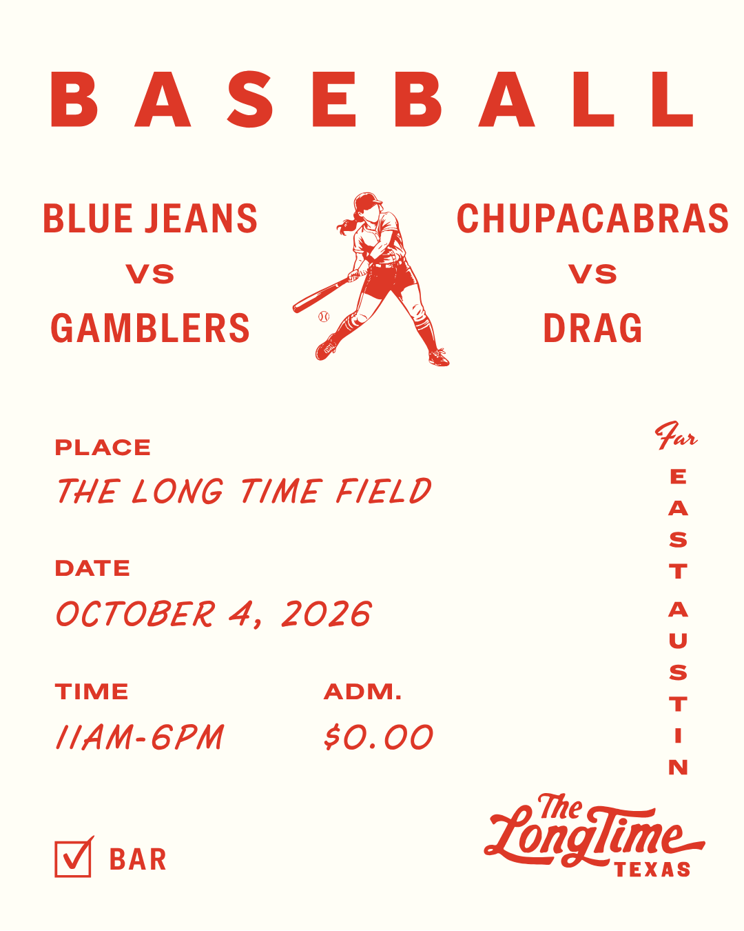 Baseball Poster for Oct 4