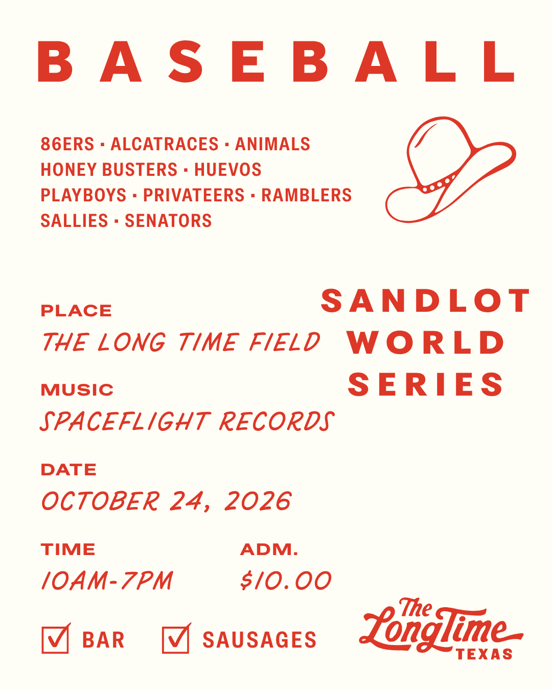Baseball Poster for Oct 24