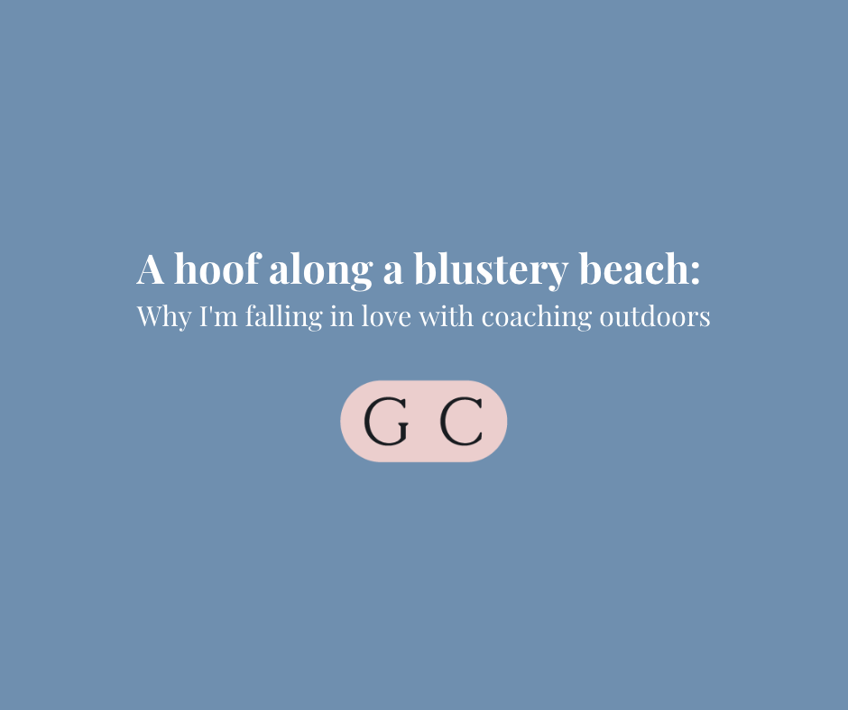 A walk along a blustery beach