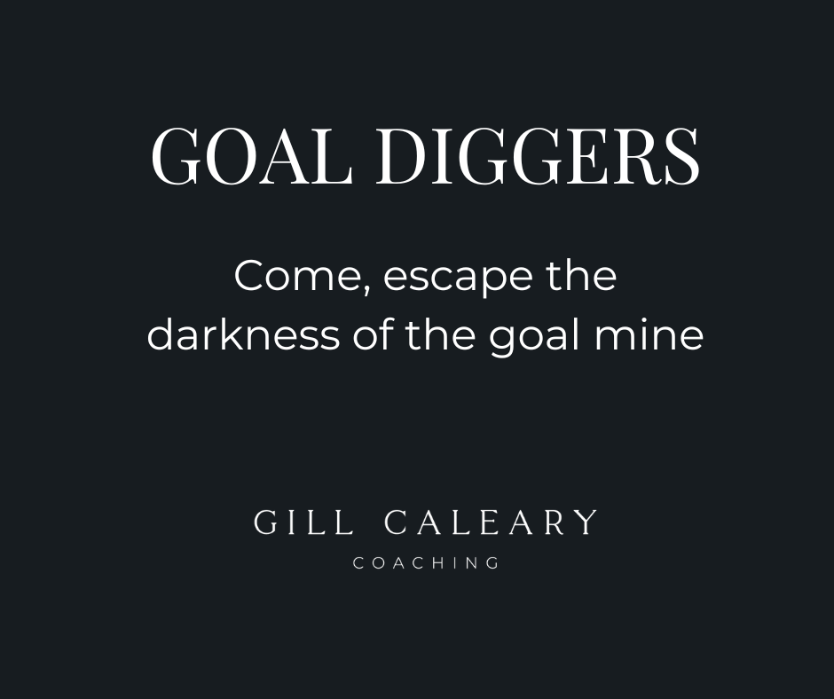 Goal Diggers.  Come escape the darkness of the goal mine.