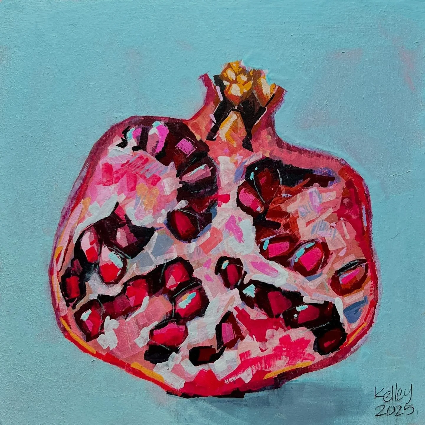 I really love a juicy pomegranate. There&rsquo;s something magical about the seeds&mdash;like tiny jewels tucked inside a jewelry box.

I recently learned that garnets actually get their name from the pomegranate, which makes sense because the seeds 