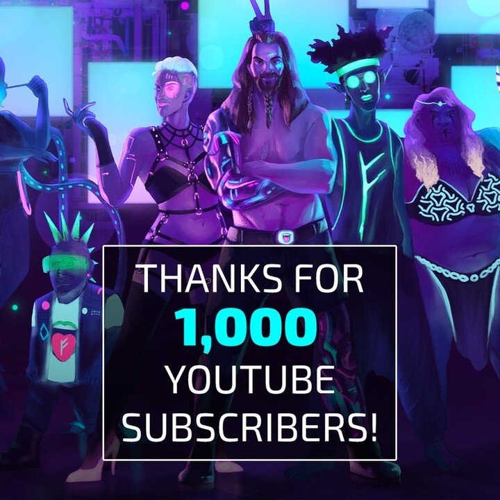 Announcement Alert!! ❗

Thanks for all the support on our new Future Now YouTube channel! 🖤⁠
⁠
Our video on the Acid Love Space Vikings officially pushed us over the 1,000 subscriber mark! 🥳⁠
⁠
Check out our newest video introducing the transhumani
