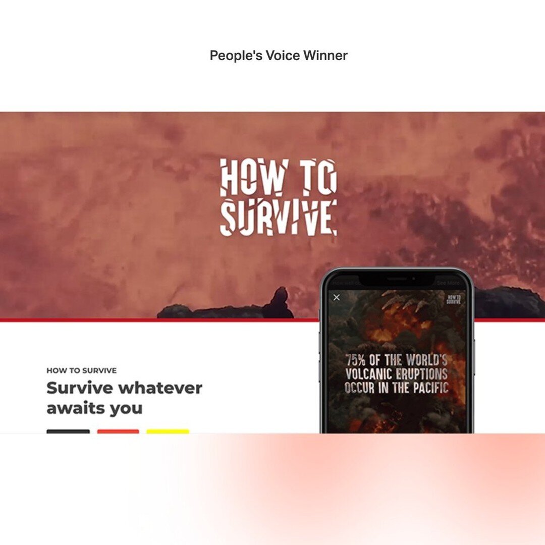 Humans can survive incredible situations... especially if we know how. 💪

Congratulations to Underknown's YouTube series, 'How to Survive' which is the People's Voice Winner for the 2022 Webby Awards!!! 🏆

'How To Survive' is a web series that Embr