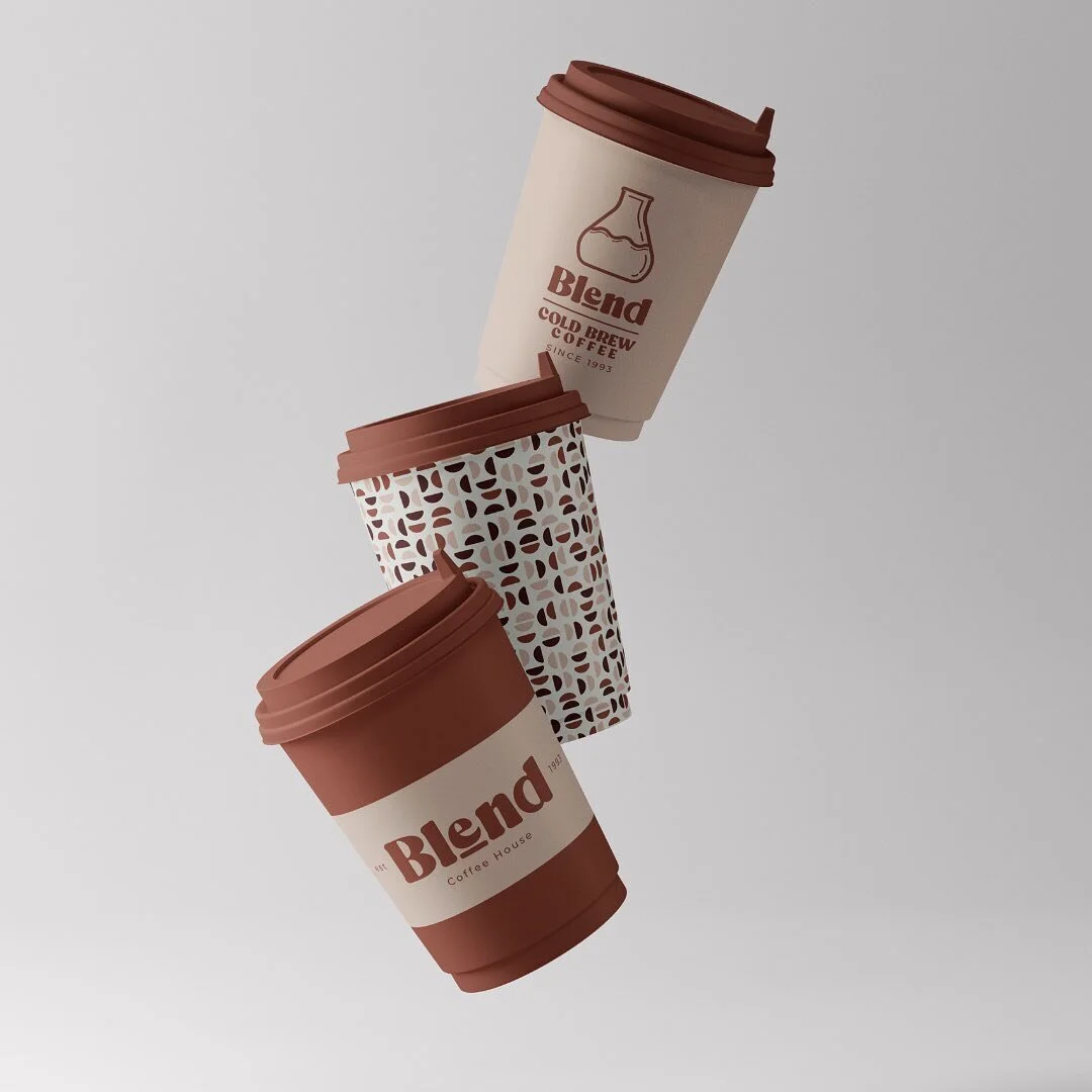 ✦Blend ✦
Here is part 2 of my take on the brief from @designbyayelet to create branding for a coffee brand.
Let me know what you guys think of it in the comments 😊
This is part two of the project, so make sure to stick around if you want to see