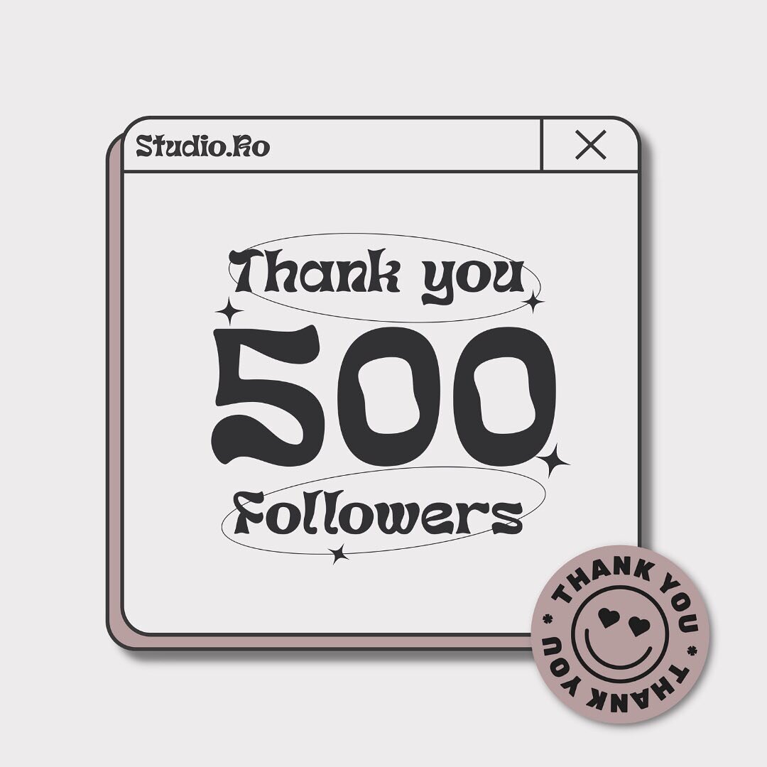 ✦500 Followers ✦

I honestly can&rsquo;t believe that there are 500 people who find my content interesting enough to follow me 😂 You guys are probably tired of me saying this but I honestly can&rsquo;t believe how quickly this account is growing 😊
