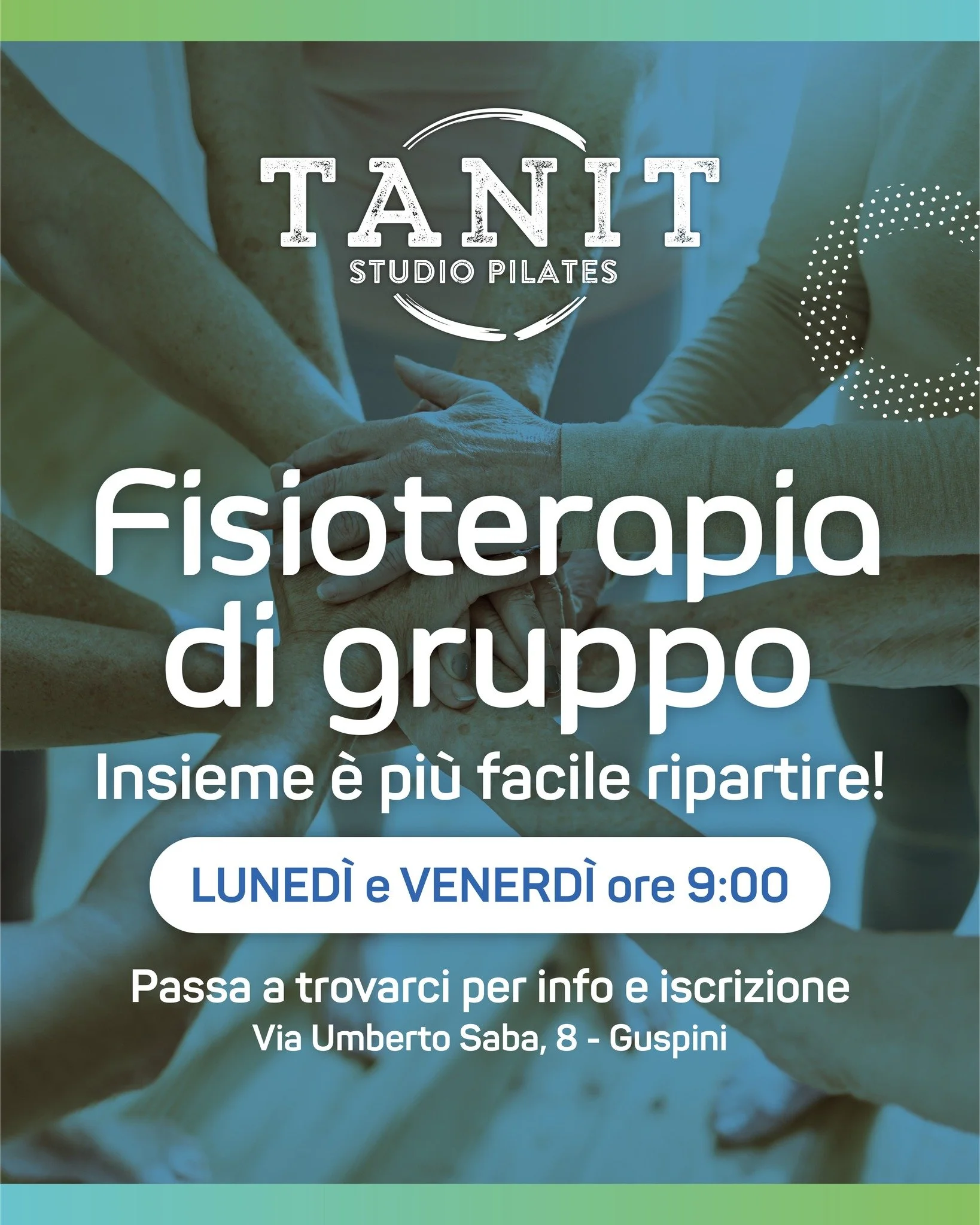 Fisioterapia di Gruppo: insieme è più facile ripartire! ✨ Affronti problemi fisici o neurologici e vuoi recuperare la tua mobilità in un ambiente di supporto? Il nostro corso di Fisioterapia di Gruppo è la risposta che cer