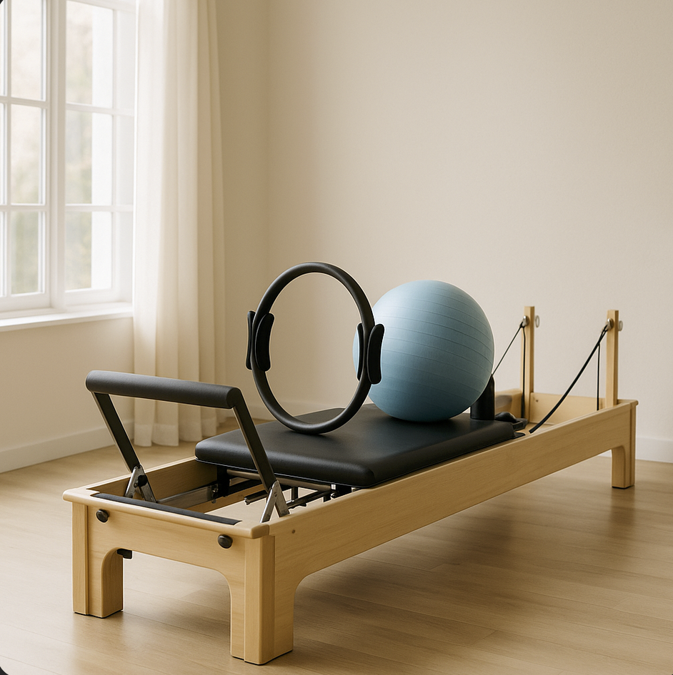 piccoli attrezzi su reformer pilates