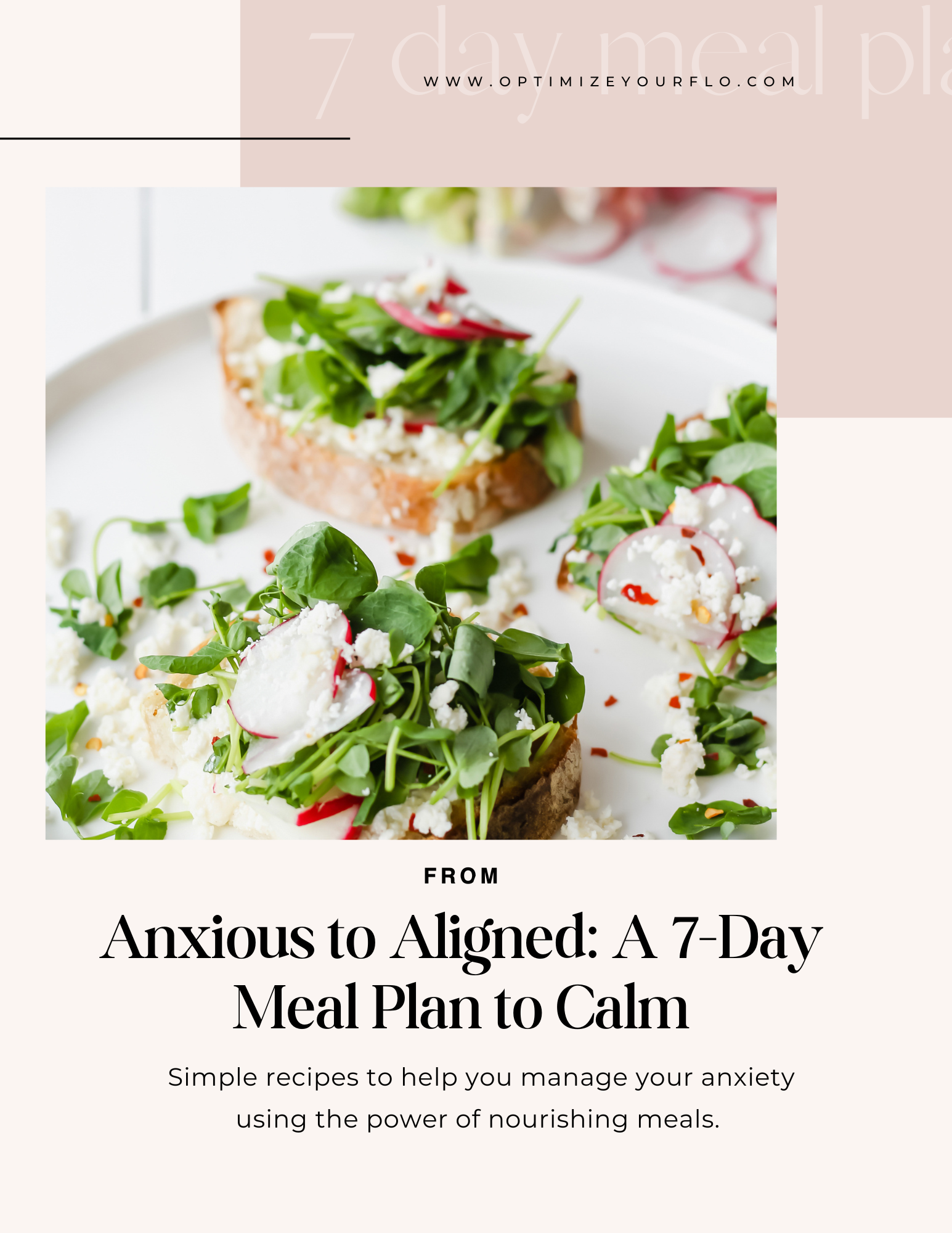 Anxiety Relief Meal Plan