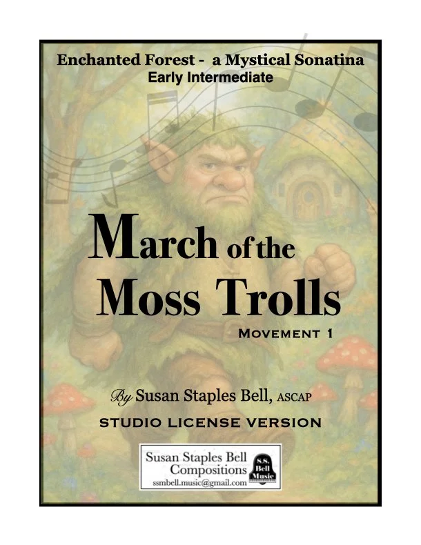March of the Moss Trolls, Mov. 1 from the Enchanted Forest Sonatina, Studio license