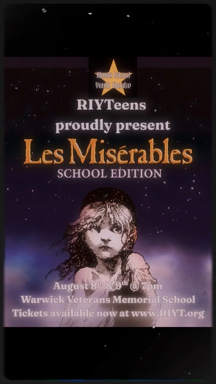 we are so blown away by the talent, professionalism, hard work, & passion we have seen our first week of rehearsals for Les Miserables school edition! you REALLY don’t want to miss this - tickets available now at www.RIYT.org! π«π·π€©ππ»π